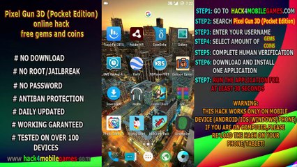 Pixel Gun 3D (Pocket Edition) hack server
