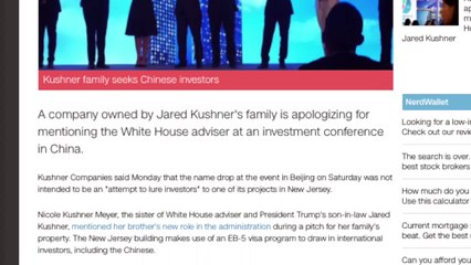 Download Video: Kushner Companies Apologizes For Mentioning Jared Kushner During Investor Event