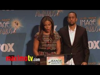 Video herunterladen: Sanaa Lathan & Affion Crockett at 