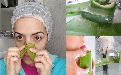 BABOSA ESTIMULA O COLAGENO, DIMINUI RUGAS,CLAREIA MANCHAS, DEIXA A PELE PERFEITA!