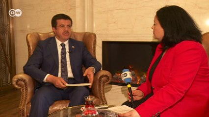 Ekonomi Bakanı Zeybekci DW Türkçe'nin sorularını yanıtladı