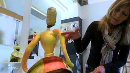 Art : Faire de la sculpture sur des... calebasses (Vendée)