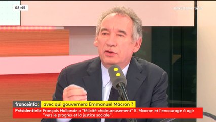 "Confiance, complémentarité" : deux qualités du Premier ministre de Macron selon Bayrou...
