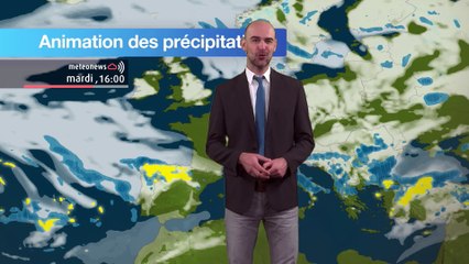 Prévisions météo pour la journée du mardi 9 mai