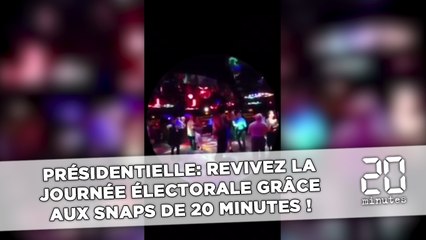 Revivez la journée électorale grâce aux Snaps de 20 Minutes !