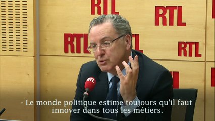 "Le monde politique doit innover" estime Richard Ferrand, secrétaire général d'"En Marche!"