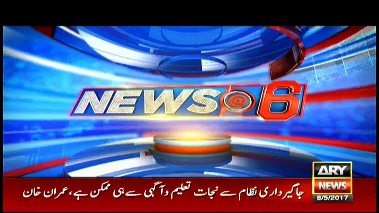 News @ 6 - 8th May 2017
