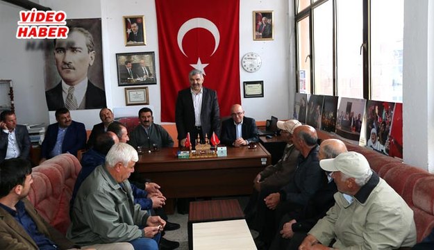 (8 MAYIS 2017) BAŞKAN ÇELİK, AK PARTİ ÖZVATAN İLÇE BAŞKANLIĞI’NI ZİYARET ETTİ “BİZİM YAPTIĞIMIZI HİÇBİR BELEDİYE YAPAMIYOR”
