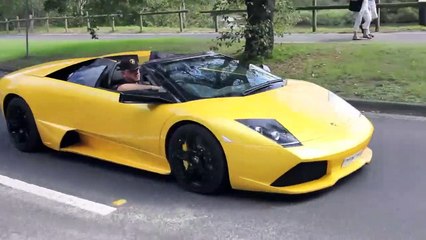 Lamborghini LP640 Roadster and Ferrari 360 C