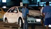 Un conductor aparentemente en estado de embriaguez sufrió un accidente en Guayaquil