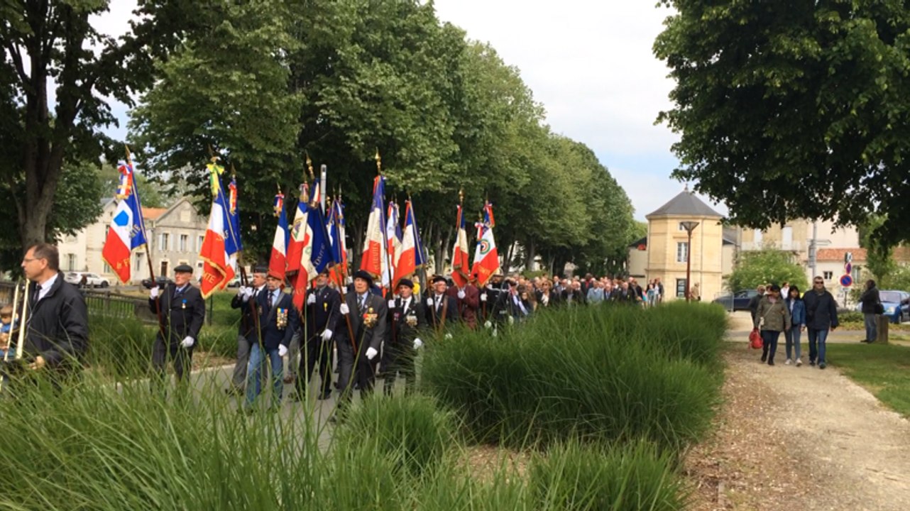 Cérémonie commémorant la fin de la Seconde guerre mondiale