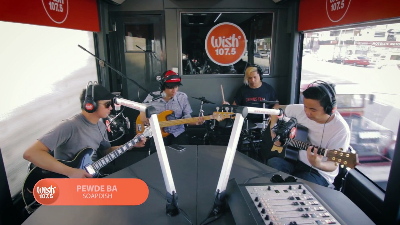 Soapdish perform _Pwede Ba_ LIVE on Wish 107.5 Bus
