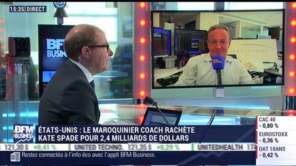 Les tendances à Wall Street: Le maroquinier Coach rachète Kate Spade pour 2,4 milliards de dollars - 08/05