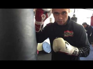 Buddy Mcgirt working with Russian fighters