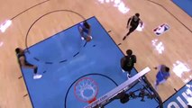 Russell Westbrook and Steven Adams Show Off