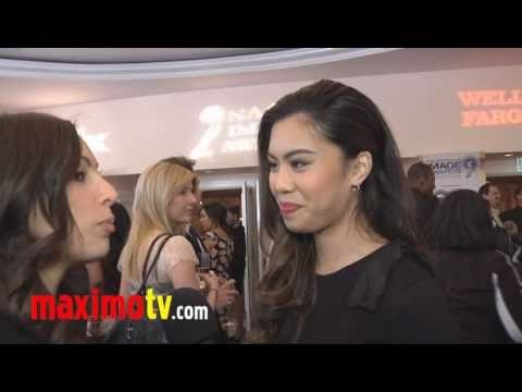ASHLEY ARGOTA Interview at 42nd NAACP Image Awards Nominees Luncheon