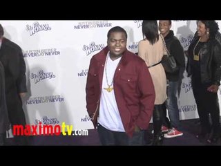 SEAN KINGSTON at "Never Say Never" Premiere in Los Angeles