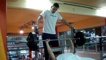 Bench Press 120kgx3reps@74.5kg bw