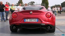 Alfa Romeo 4C SOUND - Start, Rev and Accelerations!
