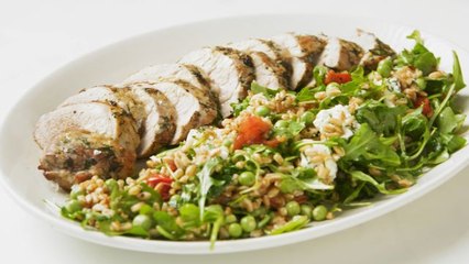 Dill-Encrusted Pork Tenderloin