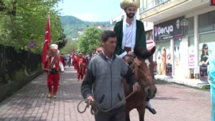 Fatih Sultan Mehmet'in Amasra'yı Fethi Canlandırıldı
