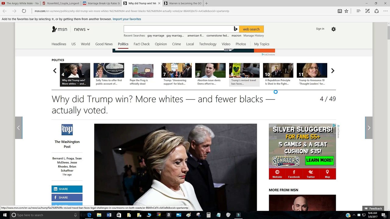 Washington Post now blames blacks for Hillary losing