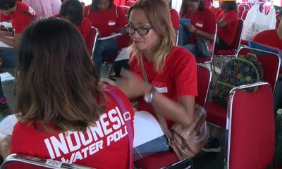 Tim Putri Polo Air Jalani Tes Medis di Satlak Prima