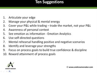 Trading Psychology Webinar Know Yourself and Improve your Performance