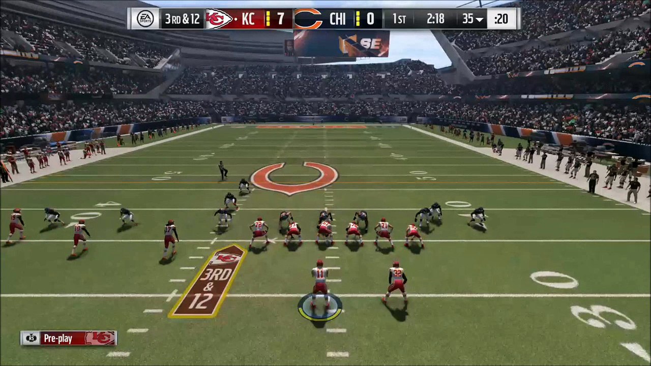 TD Maclin vs Chicago Madden NFL 17
