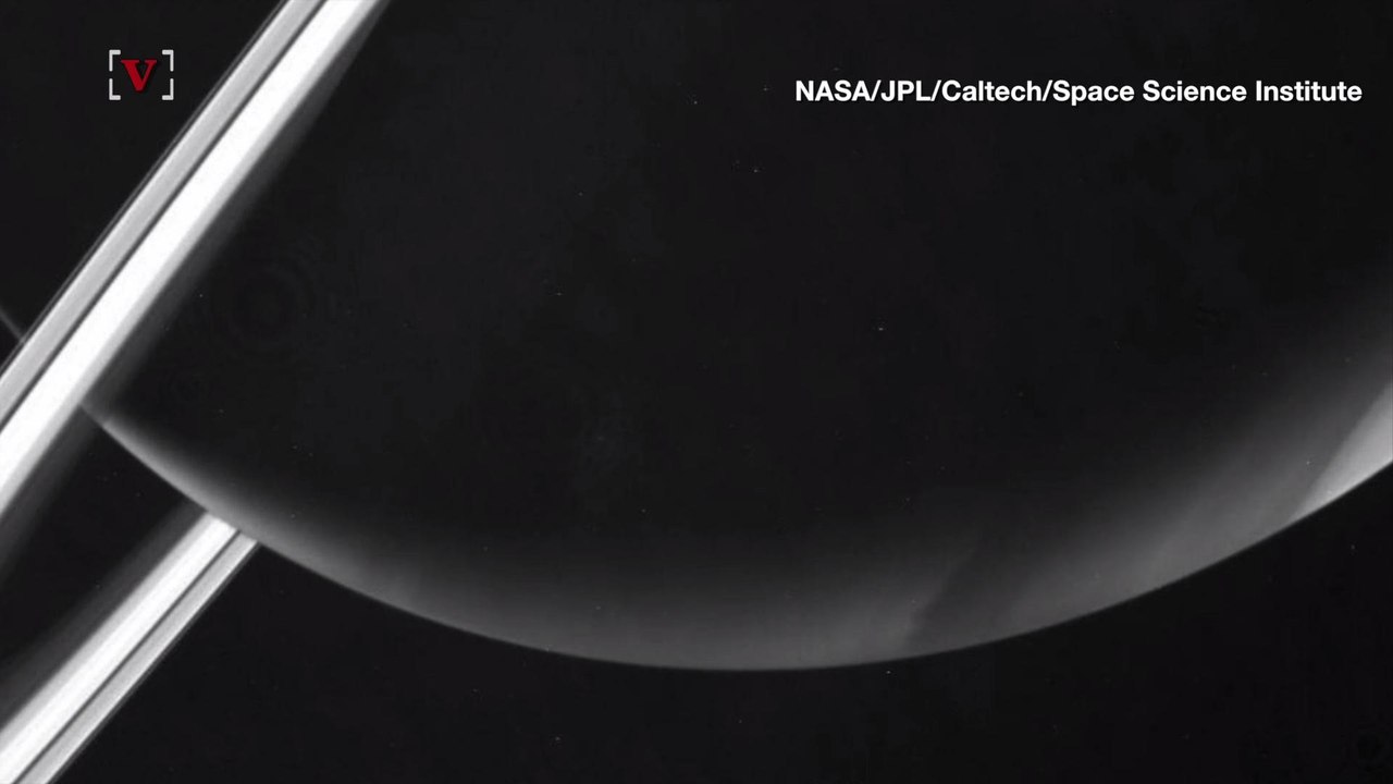 New Images from NASA's Cassini Spacecraft Are A Little Eerie