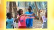 Youssou Ndour et Aida Champagne au Festival récréatif des enfants au Parc Hann
