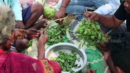 Gongura Chicken - Sorrel Leaves Chicken Recipe By Granny