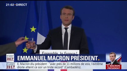 Gros moment de solitude pour le Président élu Emmanuel Macron