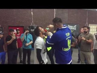 Lomachenko In Camp For Walters shows skills on double end bag - esnews boxing