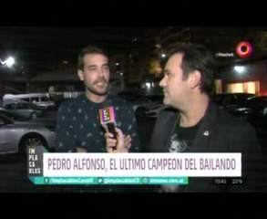 Pedro nota en Implacables - 07 de Mayo