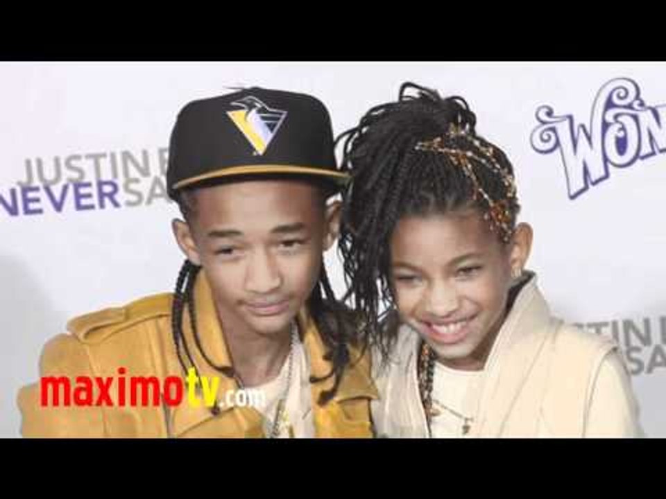 Jaden Smith & Willow Smith "Never Say Never" Premiere #JadenSmith #WillowSmith