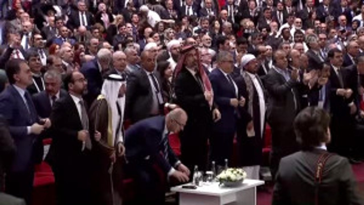 Cumhurbaşkanı Erdoğan, Uluslararası Kudüs Vakıfları Toplantısı'na Katıldı
