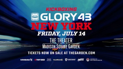 GLORY 43 New York: Tickets on Sale!