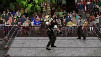 WWE 2K17 the punisher v the predator