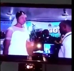 See Full Video Of The Bride Who Refused To Kiss His Groom