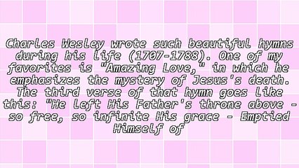 He Emptied Himself Of Everything, Except Love