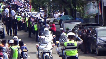 kunjungan Jokowi hadir di pasar Kajen Kab pekalongan