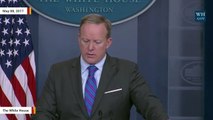 Sean Spicer Comments On Report Obama Warned Trump About Flynn