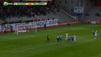 1-0 Riad Nouri GOAL HD - Ajaccio - Gazelec Ajaccio 08.05.2017