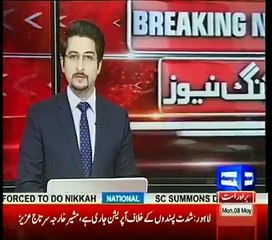 Indian soldier fell to the ground during the parade at Wagah border today