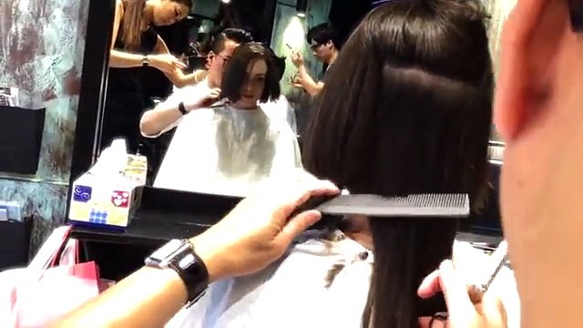 Haircutting Long to Short Women - Bob Hair Cutting Videos - New Bob Haircut 2016