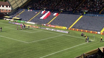 Referee shows red card to sick assistant!