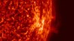 Colossal Solar Plasma Strands Pushed and Pulled by Magnetic Forces
