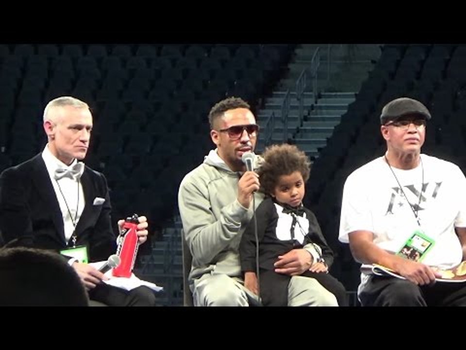 ANDRE WARD "IT'S LIKE SUGAR RAY WHEN HE FOUGHT ROBERT DURAN THE 1ST TIME" - EsNews Boxing
