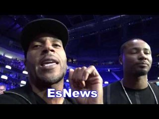 NBA Greats Jimmy Jackson & Rashad Lewis on ward vs kovalev EsNews Boxing